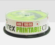CD-R 48X MIREX PRINTABLE (25 шт)