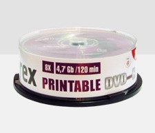 DVD-R 8X MIREX PRINTABLE