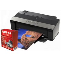Струйный принтер Epson R1900 + комплект СНПЧ (Система непрерывной подачи чернил)