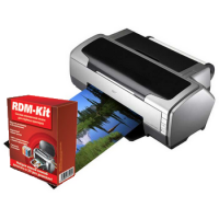 Струйный принтер Epson R1800 + комплект СНПЧ (Система непрерывной подачи чернил)