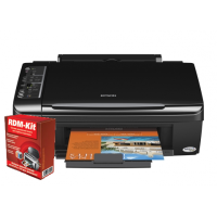 Струйный принтер Epson TX200 + комплект СНПЧ (Система непрерывной подачи чернил)