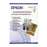 Фотобумага Epson Watercolor Paper - Radiant White. Формат А3+