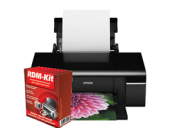 Струйный принтер Epson T50 + СНПЧ Epson (Система непрерывной подачи чернил)
