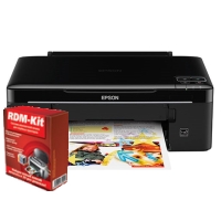 Струйный принтер Epson Stylus SX130 + СНПЧ (Система непрерывной подачи чернил)