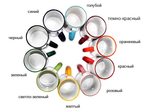 Множество цветов и форм
