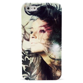 3D чехол на iPhone 4/4S для сублимации (белый, глянцевый)