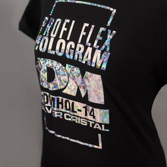 Пленка PROFI FLEX Hologram (DMHOL-14) Silver (Crystal), 1м