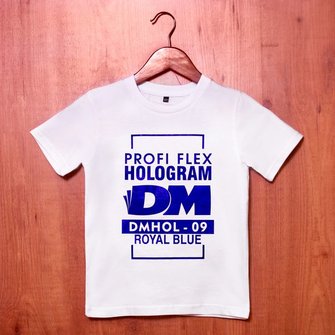Пленка PROFI FLEX Hologram (DMHOL-09) Royal Blue, 1м