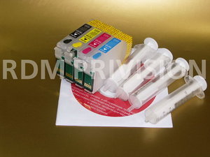 Перезаправляемые картриджи (ПК) Epson Stylus TX200
