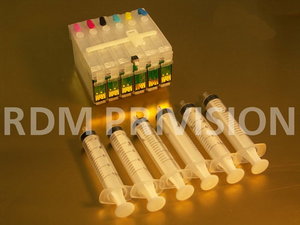 Перезаправляемые картриджи (ПК) Epson Stylus Photo T50 T59 R295 R290 R270 RX590 1410 RX610 RX690 R290 R295 RX615
