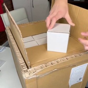 Кружка БЕЛАЯ (48штук,1 большая гофрокоробка + индивид. коробочка) сублимационная арт. B102B