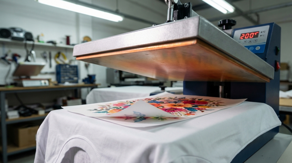 Непрямая сублимация через трансферную бумагу