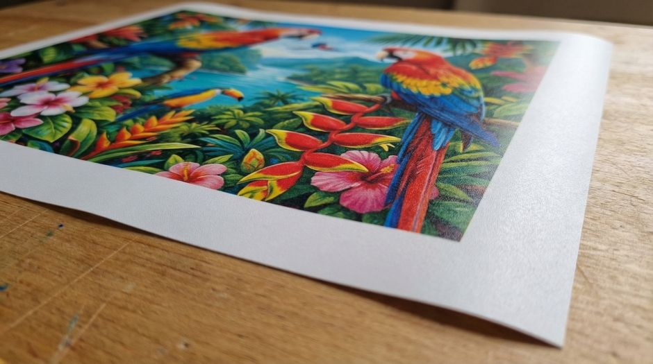 Сублимационная трансферная бумага с изображением