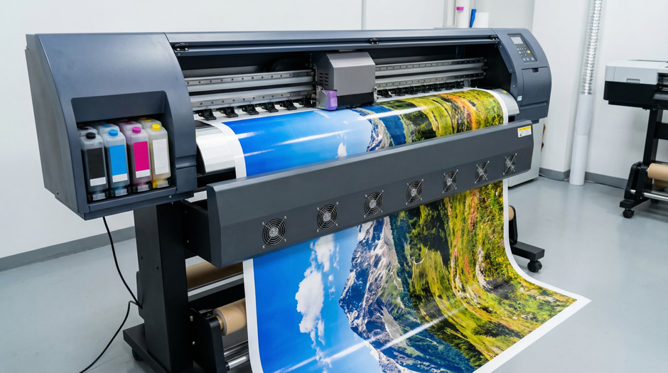 Печатающий плоттер для широкоформатной печати