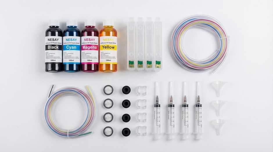 Компоненты СНПЧ &mdash; перезаправляемые картриджи, емкости, трубки и комплектующие системы непрерывной подачи чернил