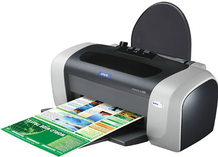 Промывка печатающей головки Epson C65